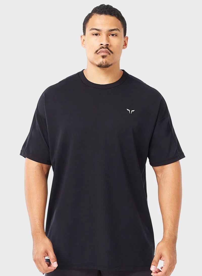 سكوات وولف تيشيرت اوفر سايز جولدن إيرا ليجاسي